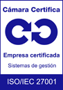 Logo Calidad ISO 27001 Cámara