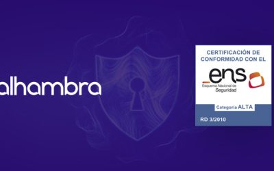 Alhambra IT apuesta por la máxima seguridad informática con la certificación ENS Categoría Alta